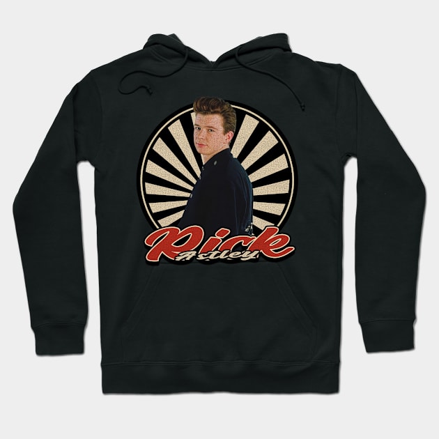 Vintage 80s Rick Astley Hoodie by Motor Ilang